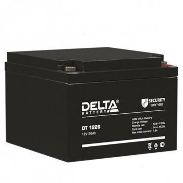 Аккумулятор 12v 26Ah Delta DT 1226