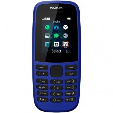 Сотовый телефон Nokia 105 SS, синий