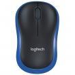 Мышь беспроводная Logitech M185 Blue голубая (910-002239