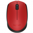 Мышь беспроводная Logitech M171 красный USB