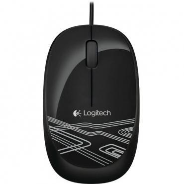 Мышь Logitech M105 синяя [проводная, оптическая, 1000