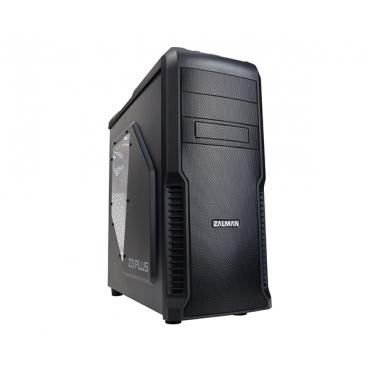 Корпус Miditower Zalman Z3 Plus Black, без БП, ATX