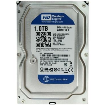 Накопитель HDD  1Tb WD Blue WD10EZEX [3.5&quot;, SATA