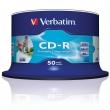 Диск CD-R Verbatim 700Mb 80мин Cake box (50шт) printable