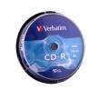 Диск CD-R Verbatim 700Mb 80мин Cake box (10шт